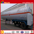 BPW 3 ejes 55.6m3 Cryogenic Liquid LNG Tanker Trailer